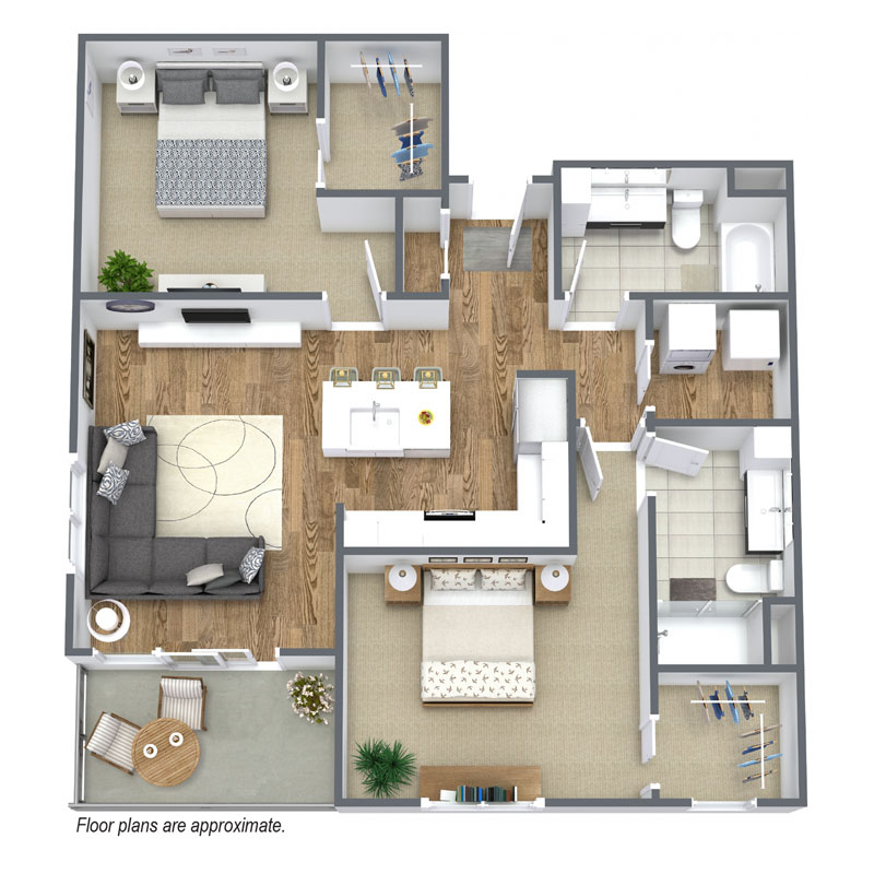 Apartment Floor Plan C5